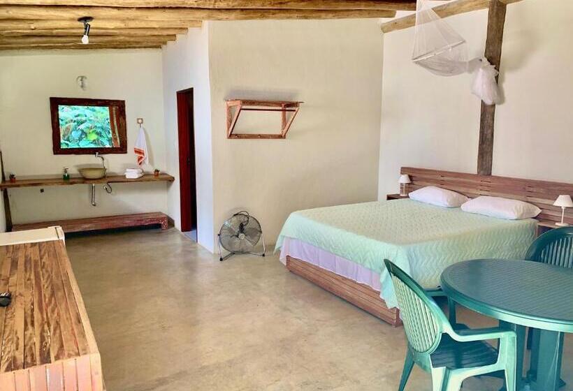 ペンション Prumirim Camping & Chalés