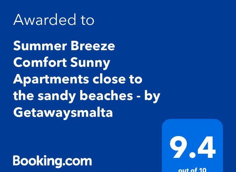 Summer Breeze Comfort Sunny Apartments Close To The Sandy Beaches   By Getawaysmalta