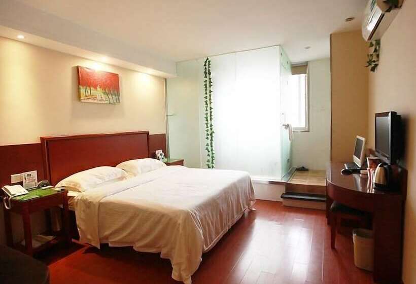 Отель Greentree Alliance Hefei Baohe District Nanqi Commercial Building