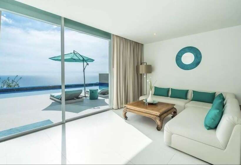 استراحتگاه Grand Bleu Ocean View Pool Suite