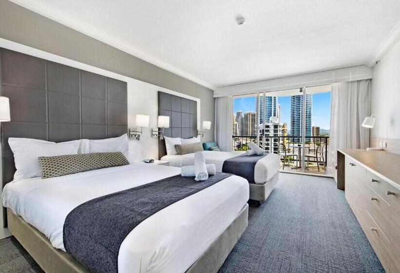 هتل Deluxe Twin Studio In Surfers Paradise   Coasthm