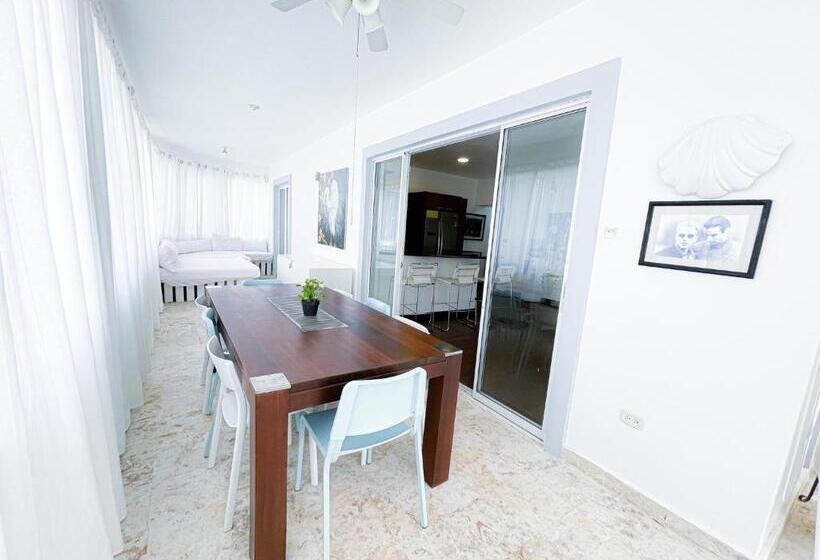 Oceanfront & Garden View Villas Hotel Wifi Bbq Parking Los Corales Beach Club & Spa