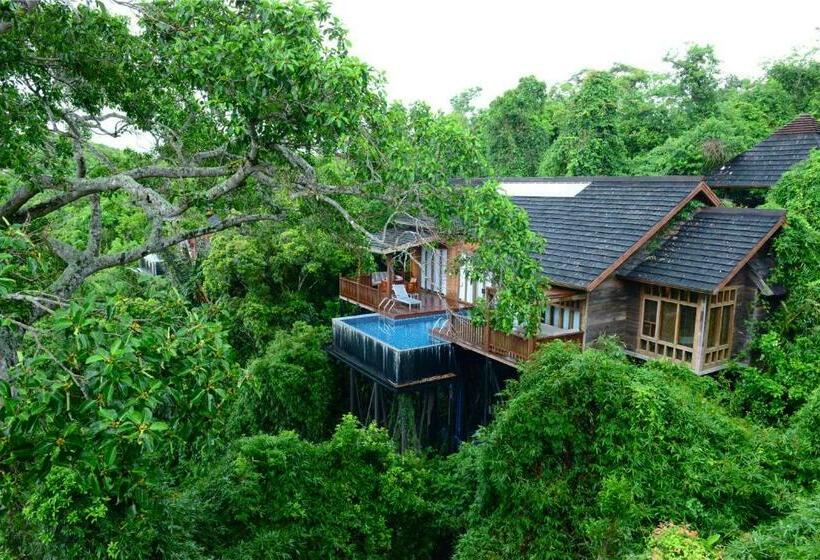 هتل Yalong Bay Earthly Paradise Birds Nest Resort （mountain Villas)