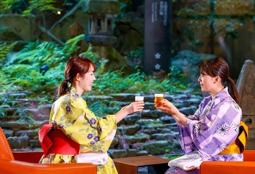 ریوکان Ooedo Onsen Monogatari Premium Yamashitaya