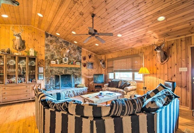 Authentic Cabin W/ Fire Pit Near Trout Fishing!