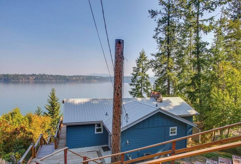 Hillside Home W/ Dock ~ 8 Mi To Coeur D Alene!