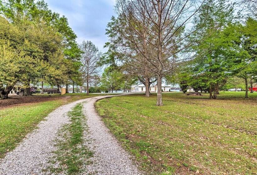 Modern Lake House On Lake Bruin: Pier & Boat Slip!