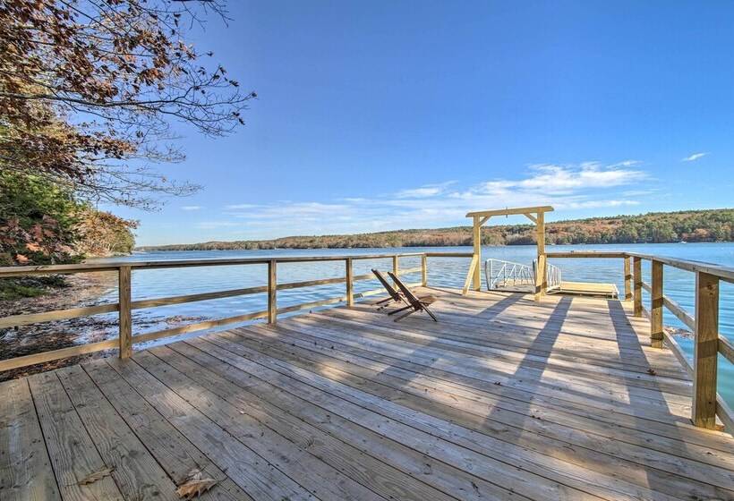 Riverfront Coastal Escape With Deep Water Dock!