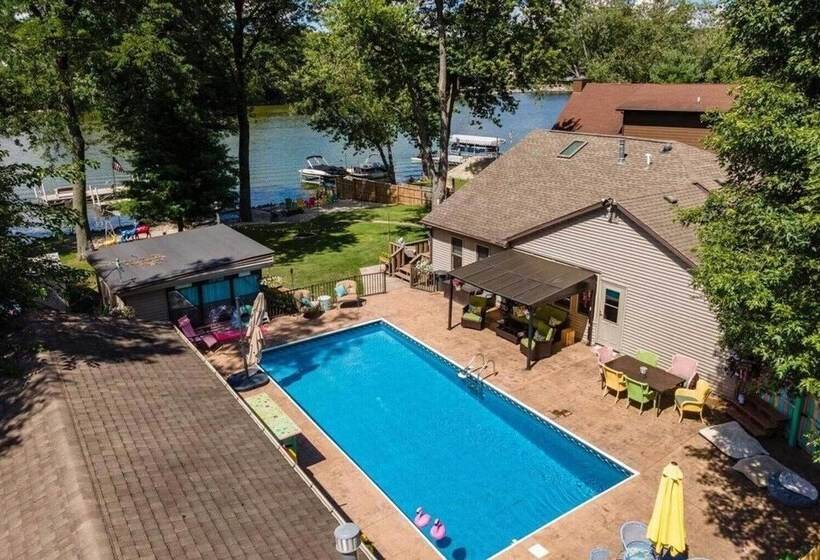 Rock River Retreat W/ Dock & Private Backyard!