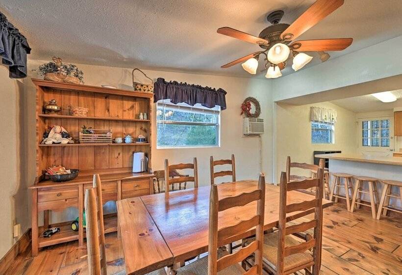 Secluded Bryson City Home W/ Deck, Steps To Creek!