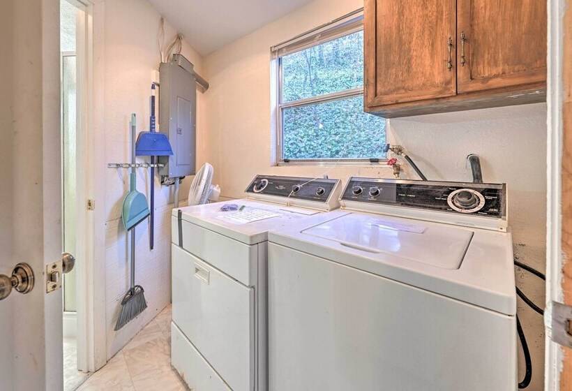 Secluded Bryson City Home W/ Deck, Steps To Creek!