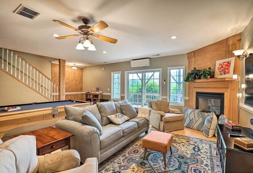 North Carolina Home W/ Game Room, Deck & Fire Pit