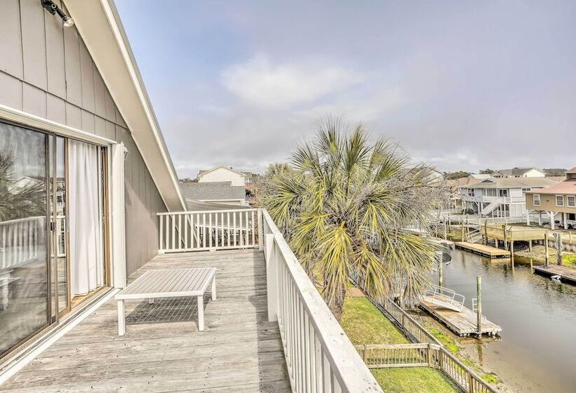 Waterfront Home W/ Decks, Privacy & Boat Slip