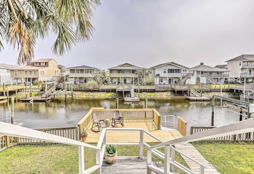 Waterfront Home W/ Decks, Privacy & Boat Slip