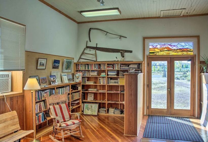 Converted Historic Schoolhouse W/ Hot Tub & Views!