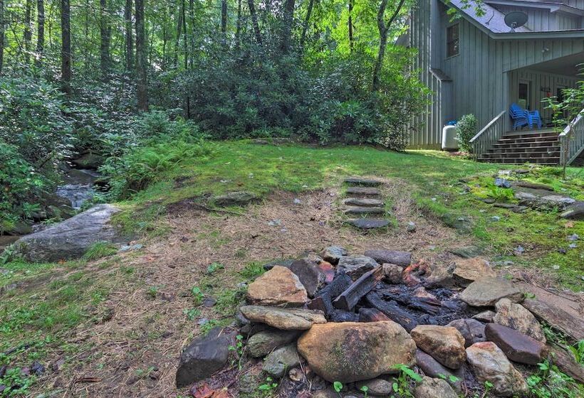 Creekside Mtn Retreat By Waterfalls & Hiking!