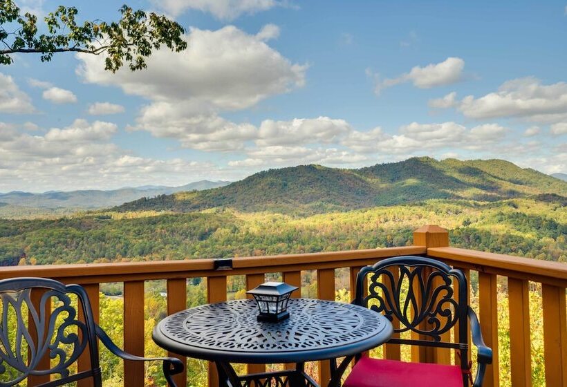 Heavenly View Mountain Chalet In Murphy W/ Games