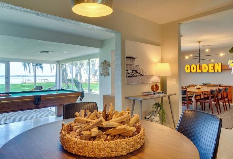 Luxe Waterfront Oasis W/ Dock   Direct Lake Access