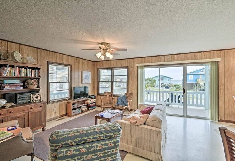 Pet Friendly Second Row House Steps To Beach!