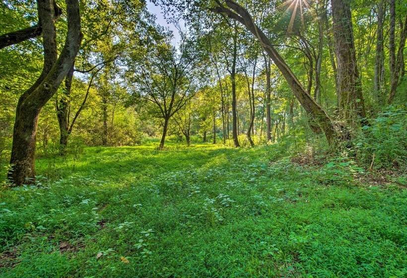 River Bend Lodge  Heflin Home In The Woods!