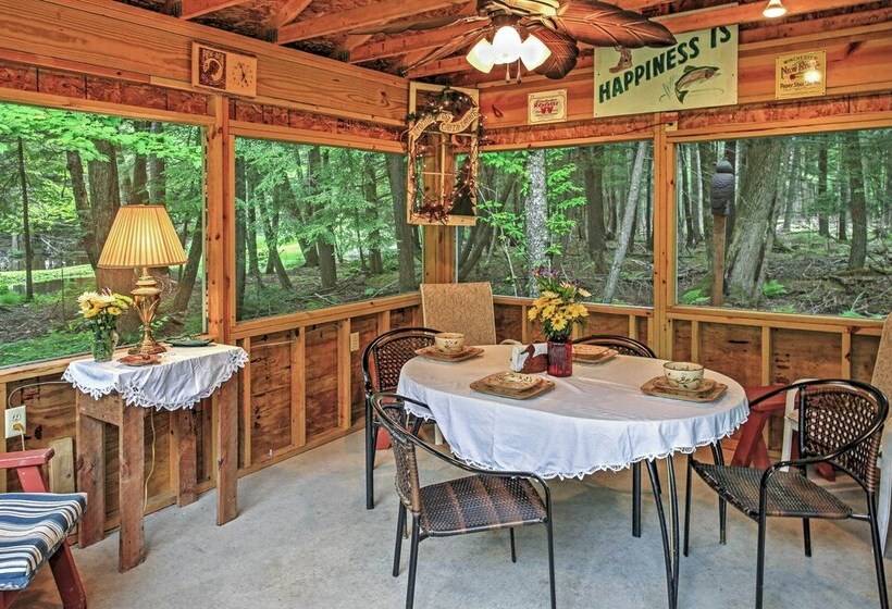 Secluded Birnamwood Cottage W/ Deck & River Views!