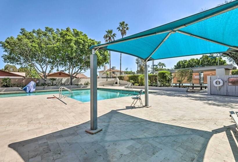 Community Pool: Mesa Pueblo Home Near Downtown