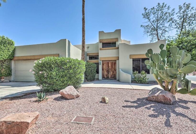 Community Pool: Mesa Pueblo Home Near Downtown