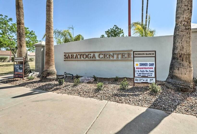 Community Pool: Mesa Pueblo Home Near Downtown