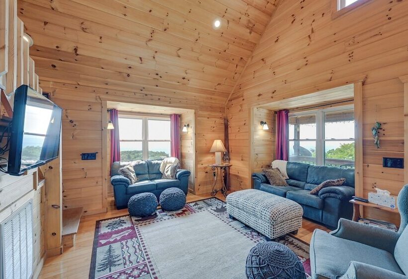 Warm & Cozy Cabin W/ Deck On Top Of The Blue Ridge