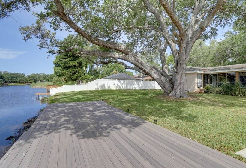 Waterfront Home W/ Game Room, 2 Miles To Beach!