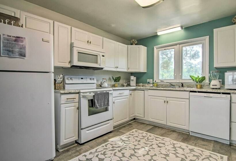 Brant Point Waterfront Bungalow W/ Deck & Views!