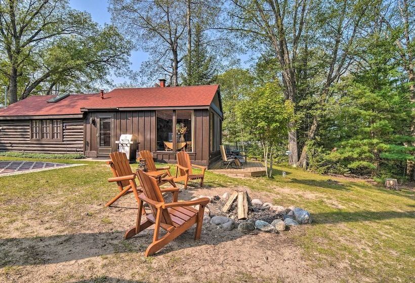 Cabin On Rush Lake W/ Tiki Bar, Grill & Kayaks!, Canada Creek Ranch