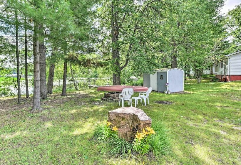 Fishermen S Paradise W/ Fire Pit On Rice Lake!