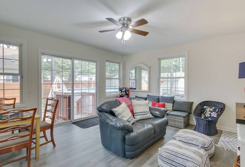 < 4 Mi To Shore:  Asteri House  In Rehoboth Beach!