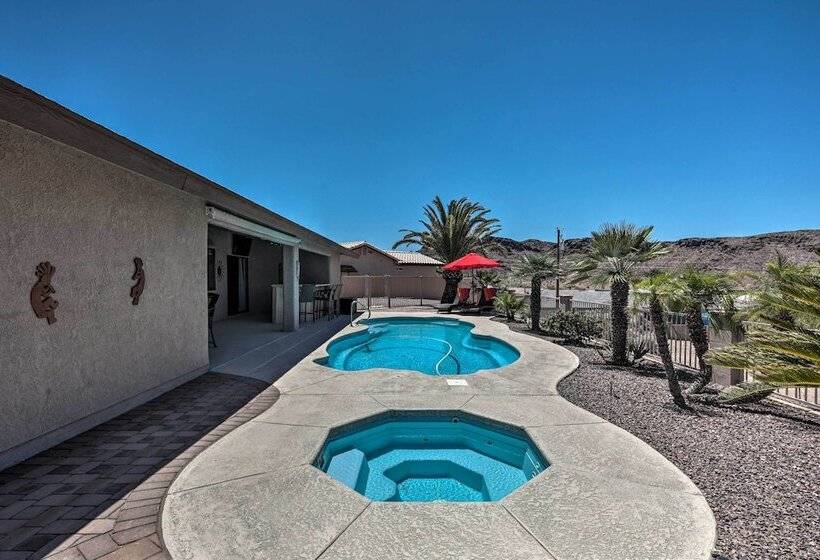 Lake Havasu Home W/ Heated Pool, Spa & Mtn Views!