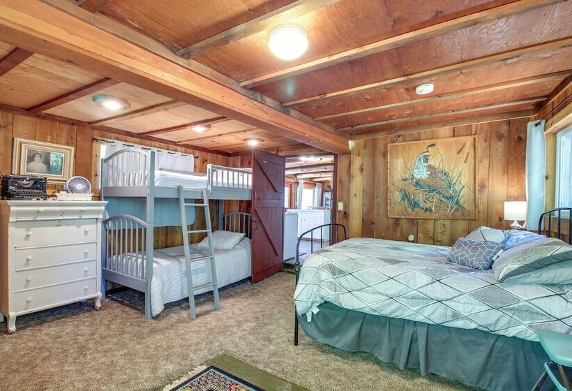 Rustic Bandon Log Cabin On 5 Acres Of Woodlands!