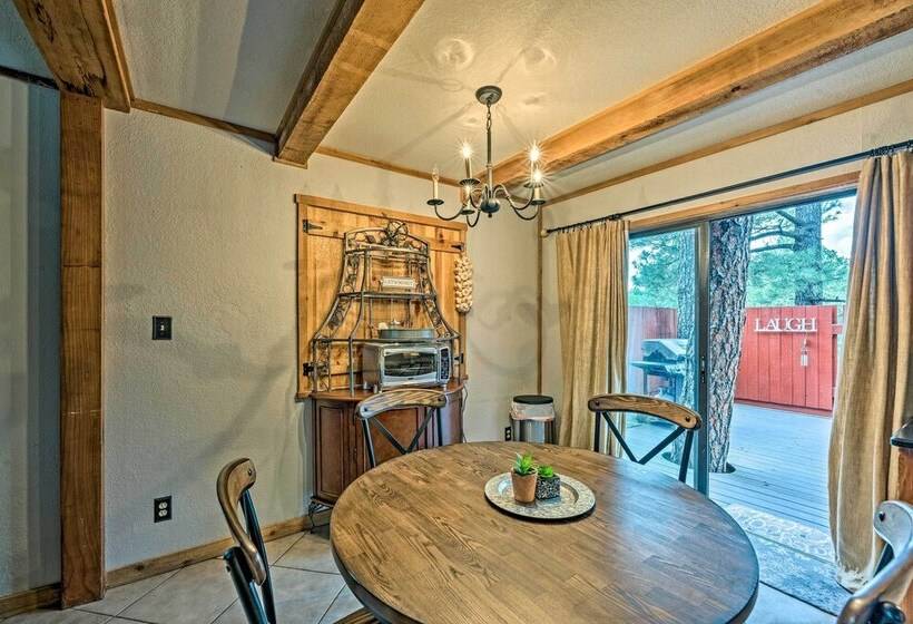 Ruidoso Cabin W/ Deck & Grill   Walk To Town!