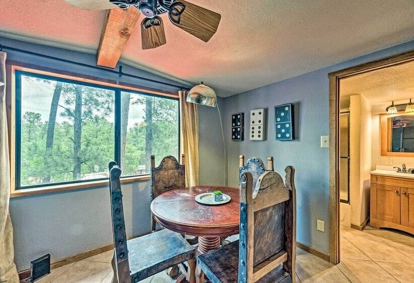 Ruidoso Cabin W/ Deck & Grill   Walk To Town!
