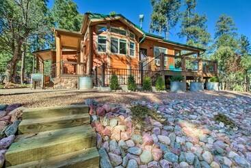 Near Hiking: Cabin W/ Deck & Grill In Show Low