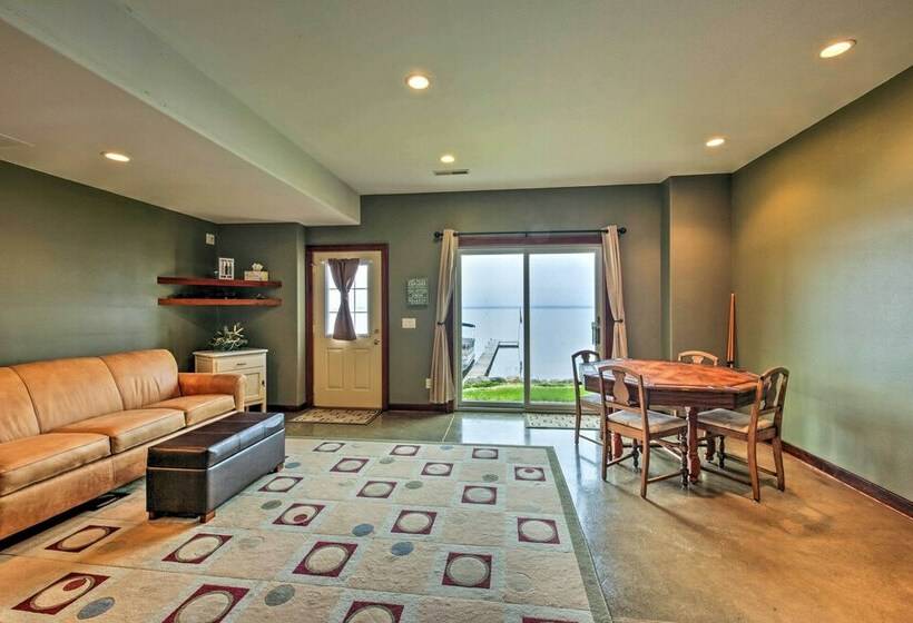 Spacious Edgerton Home W/ Private Beach & Views!