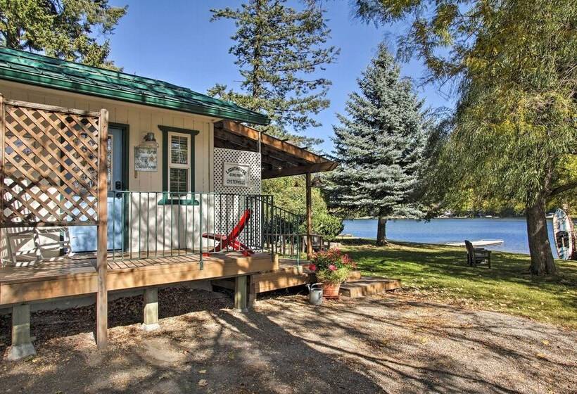 The Lake House In Rathdrum W/beach & Fire Pit