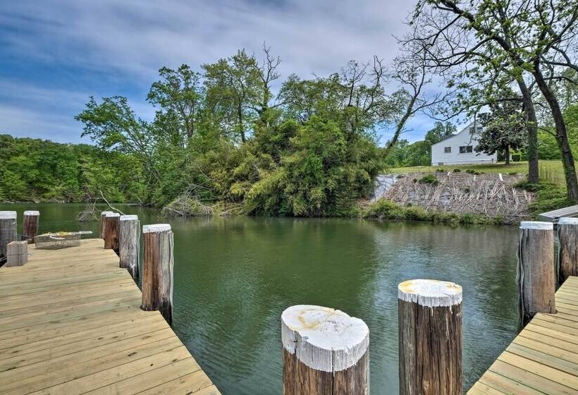 Waterfront House With Dock, Kayaks, & Sailboat!