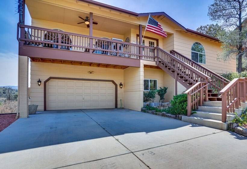 5 Mi To Dtwn Prescott: Home W/ Deck & Mtn Views