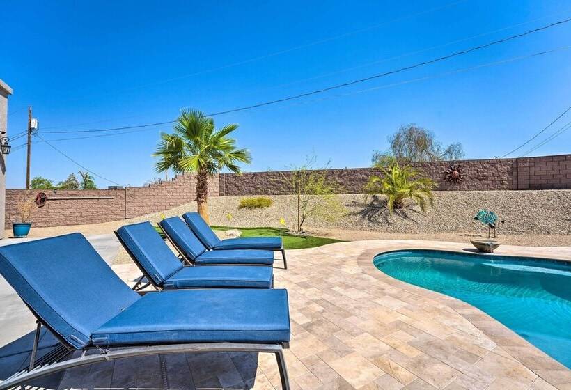 Lake Havasu Home: Pool, Lake View, Well Appointed!