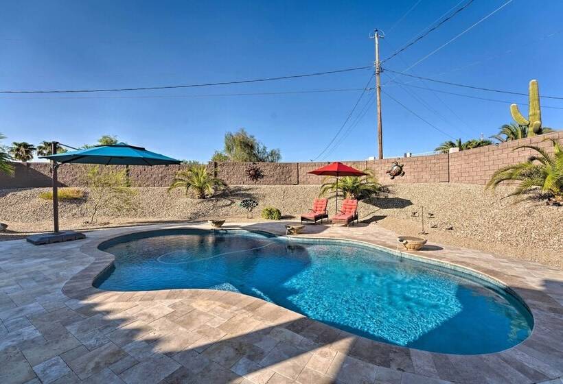 Lake Havasu Home: Pool, Lake View, Well Appointed!