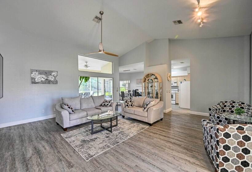 Lely Resort Home W/ Lanai   1 Mi To Golf Course!