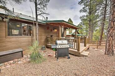 Quaint Show Low Cabin With Deck & Fireplace!
