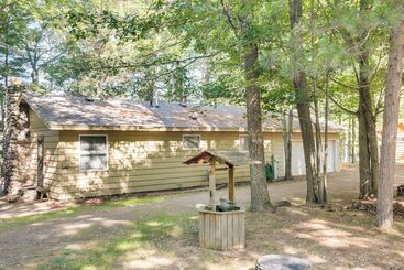 Serene Woodruff Cottage: Lakefront Access!