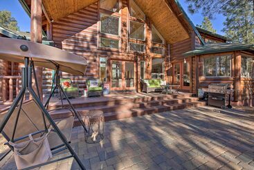Family Friendly Show Low Cabin W/ Deck & Game Room
