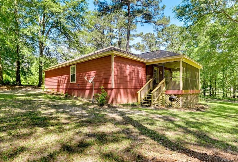 Charming Abbeville Home W/ Private Boat Dock!